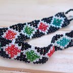 Handmade Boho Necklace | Moroccan Beaded Statement Jewelry