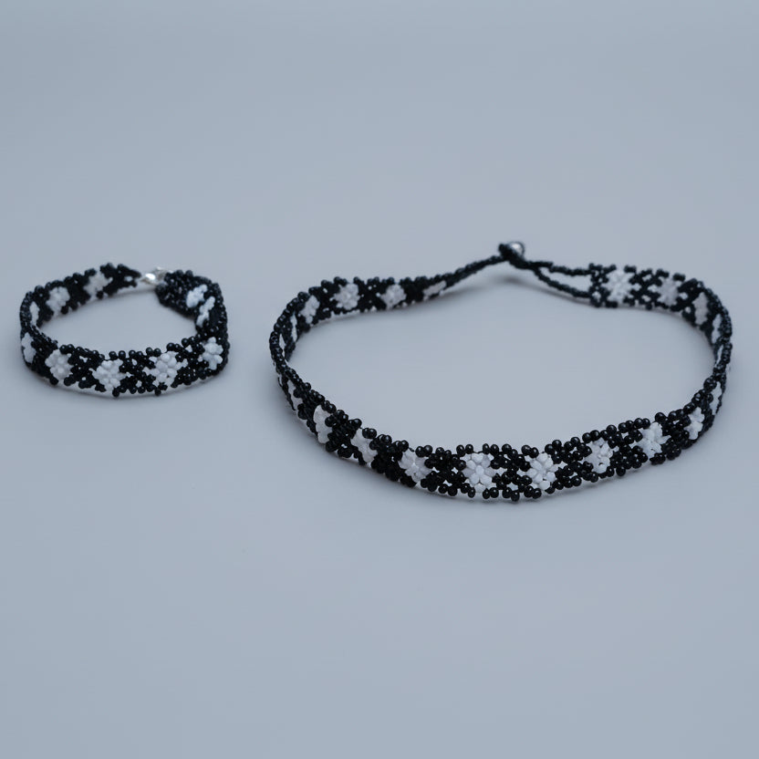 Handmade Boho Necklace | Moroccan Beaded Statement Jewelry