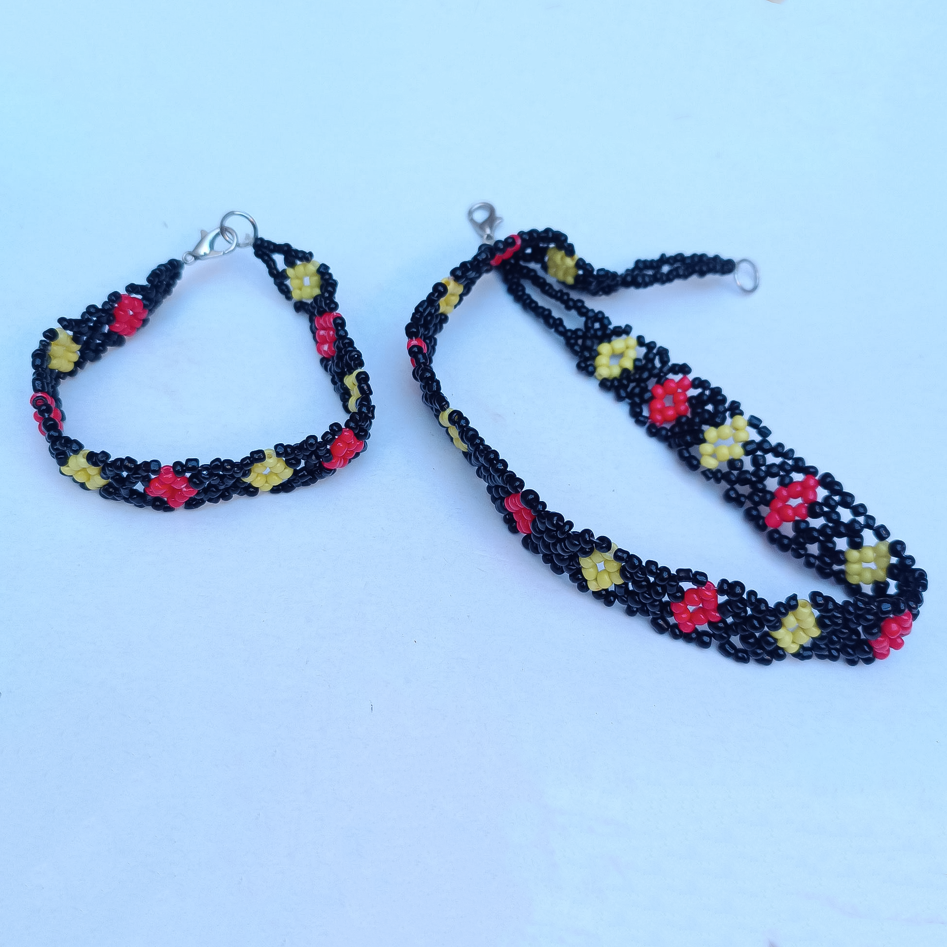 Handmade Boho Necklace | Moroccan Beaded Statement Jewelry