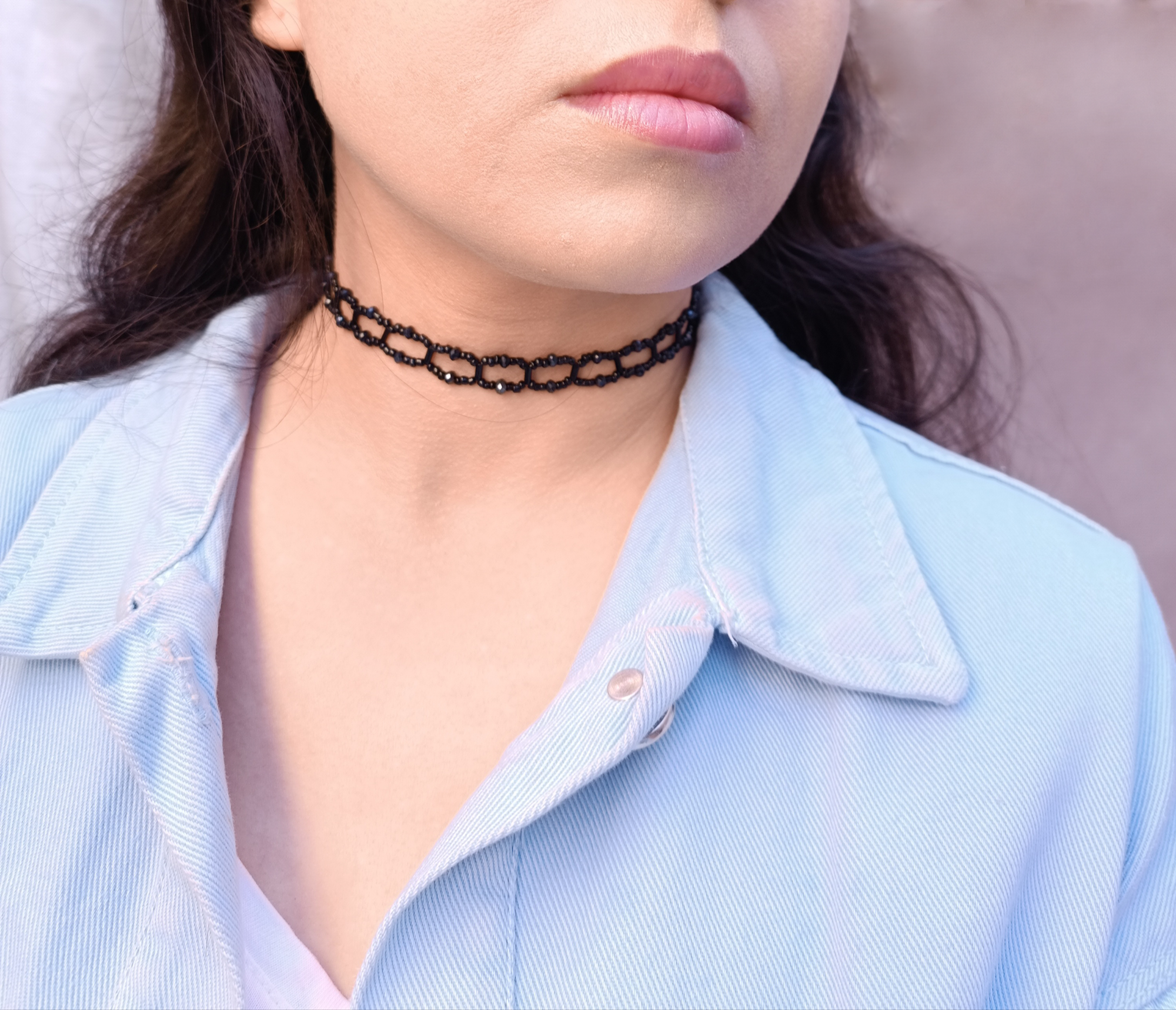 Handmade Boho Necklace | Moroccan Beaded Statement Jewelry